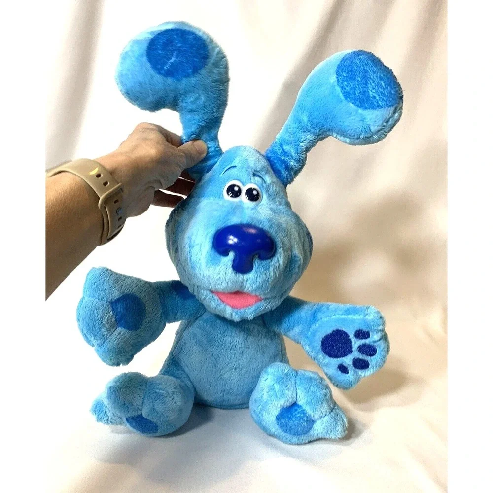 Blues Clues & You Peekaboo‎ Plush Blue Dog Sound Interactive Tested Working